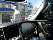 Blowjob in the Car at the Very Public Place - iPad Porn HD,High